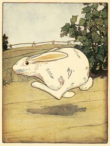 Peter stopte nooit met rennen, uit Het verhaal van Peter Rabbit door American School