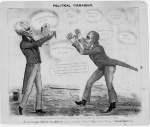 Politiek firmament, ca. 1835 door American School
