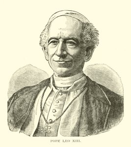 Paus Leo XIII door American School