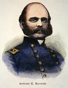 Portret van Ambrose E. Burnside door American School