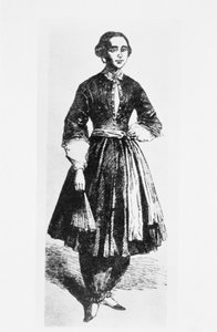 Portret van Amelia Bloomer (1818-94) c.1850 door American School