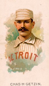 Portret van Charlie Getzien, 1887 door American School