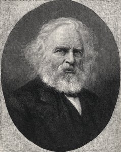 Portret van Henry Wadsworth Longfellow, uit 