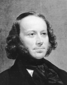 Portret van John Ericsson (1803-1889) (litho)