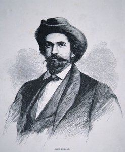 Portret van John Hunt Morgan (1825-64) door American School