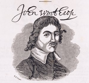 Portret van John Winthrop (1588-1649) uit 