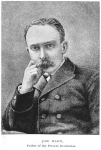 Portret van Jose Marti (1853-95) uit The Story of Cuba door Murat Halstead, gepubliceerd 1898
