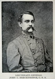 Portret van Luitenant-generaal John Breckinridge door American School