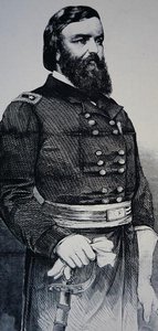 Portret van Generaal-majoor John Pope door American School