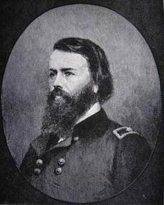 Portret van generaal-majoor John Pope door American School