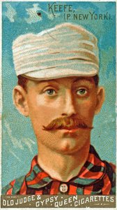 Portret van Tim Keefe, 1887 door American School