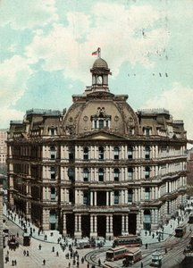 Postkantoor, New York, ca. 1900-09
