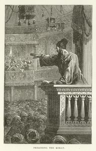 Prediking van de Koran door American School