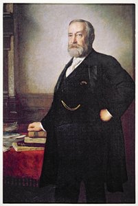 President Benjamin Harrison verkiezingsposter