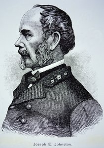 Portret van Generaal Joseph E. Johnston (1807-1891)