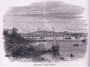 Providence, Rhode Island, illustratie uit Cassell