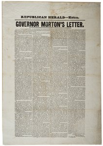 Republican Herald- Extra, 27 augustus 1842 door American School
