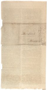Resoluties die het NYS-voorstel voor amendementen op de Grondwet afdrukken, oktober 1788 door American School