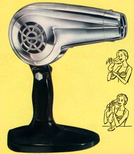 Retro Chrome Haardroger