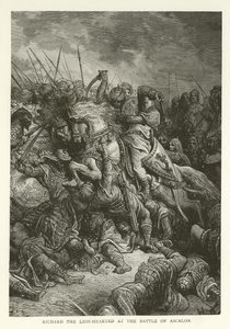 Richard Leeuwenhart bij de Slag om Ascalon, 1192 door American School