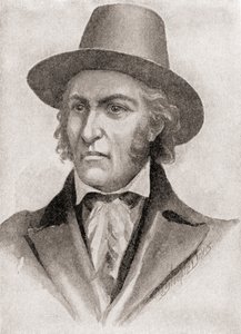 Samuel Chester Reid, commandant van een kaper tijdens de Oorlog van 1812, uit 