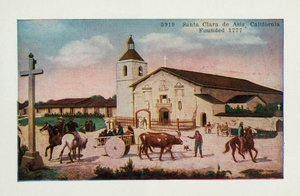 Santa Clara de Asis, Californië, opgericht in 1777