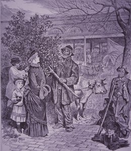 Verkoop van kerstbomen in Richmond, Virginia door American School