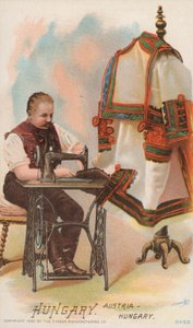 Naaimachine, Hongarije, Oostenrijk-Hongarije