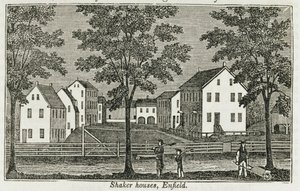 Shaker huizen in Enfield, uit 