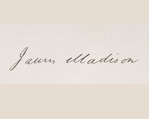 Handtekening van James Madison