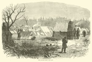 Slavenverblijven, Leger van de James, maart 1865 door American School