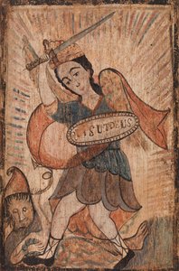 St. Michael en de draak door American School