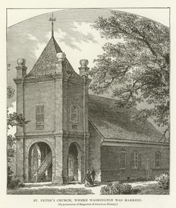 Sint-Pieterskerk, waar Washington trouwde door American School