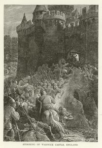 Bestorming van Warwick Castle, Engeland door American School