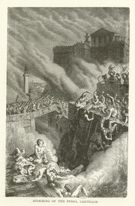 Bestorming van de Byrsa, Carthago door American School
