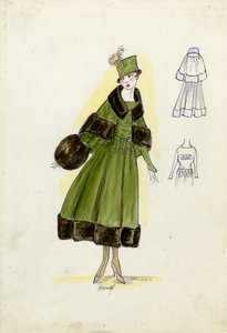 Op maat gemaakt pak, Doucet, Herfst 1916 door American School