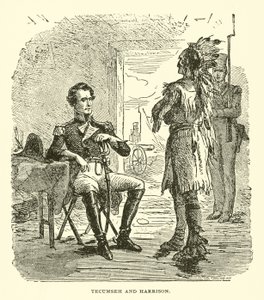 Tecumseh en Harrison door American School