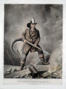 De Amerikaanse Brandweerman, Tegen de Vijand, pub. 1858