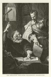 De Astrologer voorspelt de moord op Wallenstein