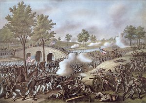De Slag bij Antietam door American School