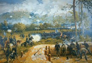De Slag bij Kenesaw Mountain, 27 juni 1864 door American School