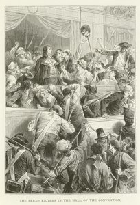 De broodrellen in de zaal van de Conventie door American School