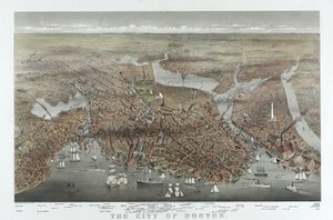 De Stad Boston, uitgegeven 1873