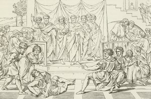 De Dood van Ananias door American School