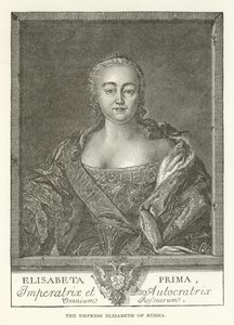 De Keizerin Elizabeth van Rusland door American School