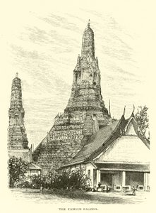 De beroemde pagode door American School