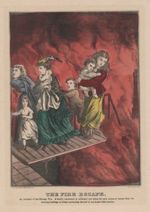 De brandtrap, 1871