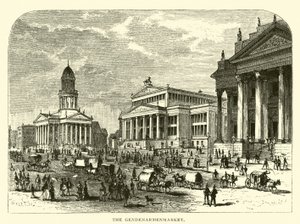 De Gendenarmenmarkt door American School