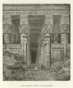 De Hathor-tempel van Dendera door American School