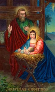 De Heilige Familie met het Christuskind